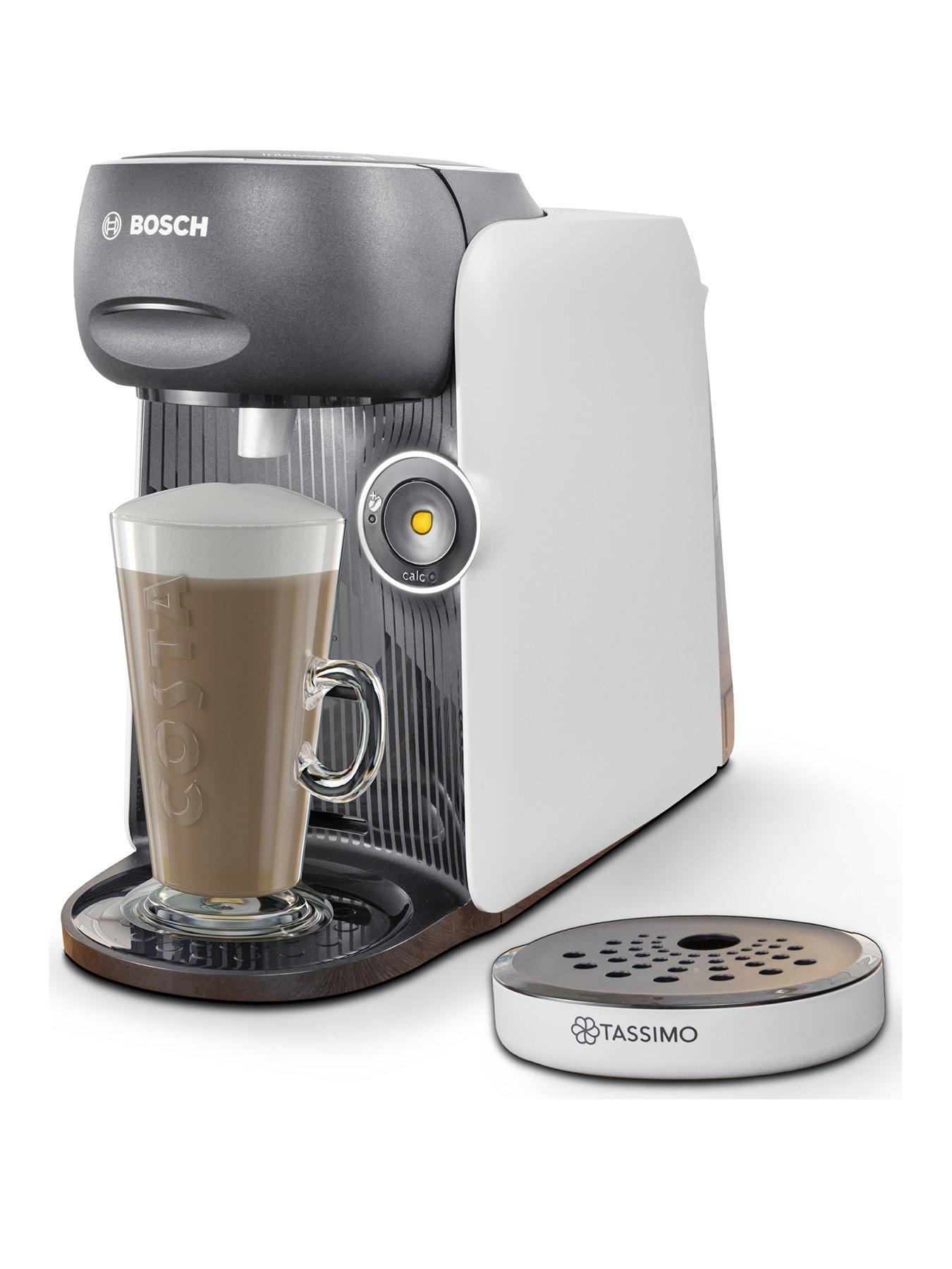 Product photograph of Tassimo Bosch Finesse Coffee Machine - White from very.co.uk