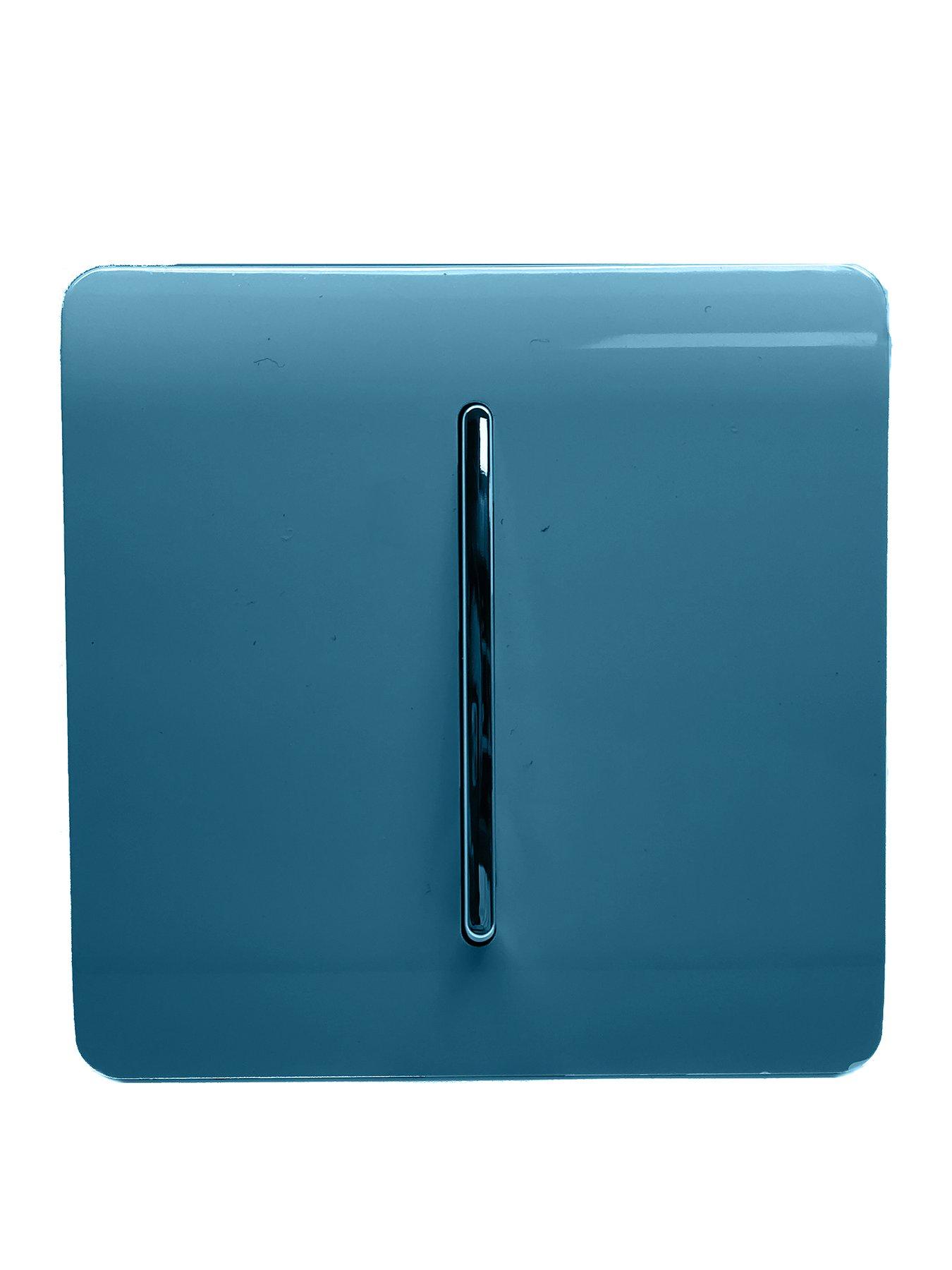 Product photograph of Trendiswitch 1g 3w Intermediate Lightswitch Ocean Blue from very.co.uk