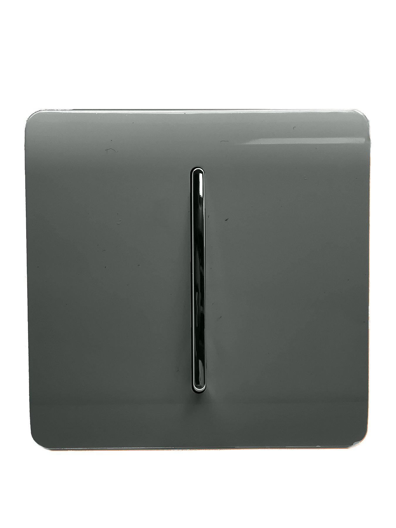 Product photograph of Trendiswitch 1g 3w Intermediate Lightswitch Charcoal from very.co.uk