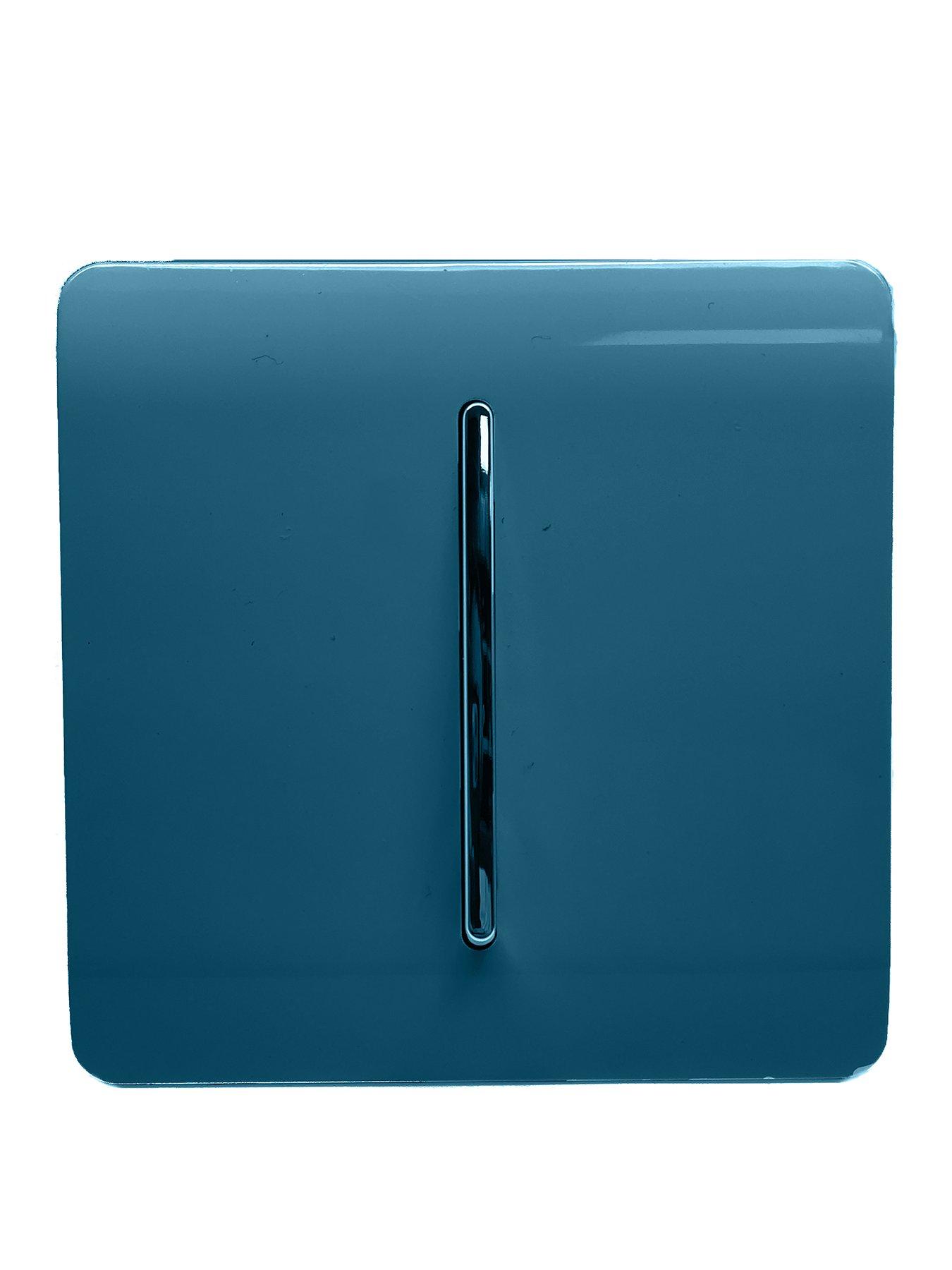 Product photograph of Trendiswitch 1g 3w Intermediate Lightswitch Midnight Blue from very.co.uk