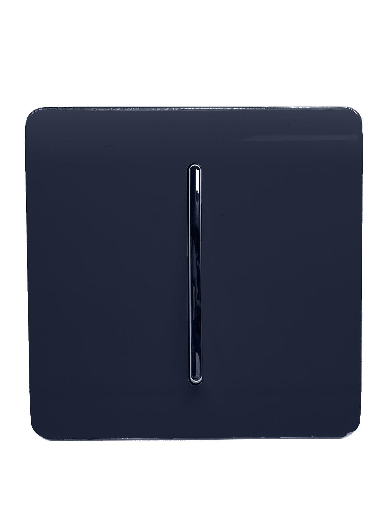 Product photograph of Trendiswitch 1g 3w Intermediate Lightswitch Navy from very.co.uk
