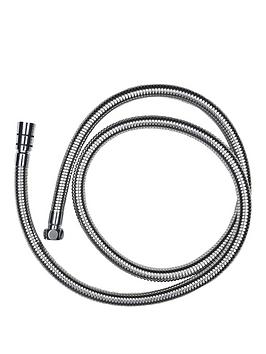 Product photograph of Aqualona Deluxe Stainless Steel Shower Hose from very.co.uk