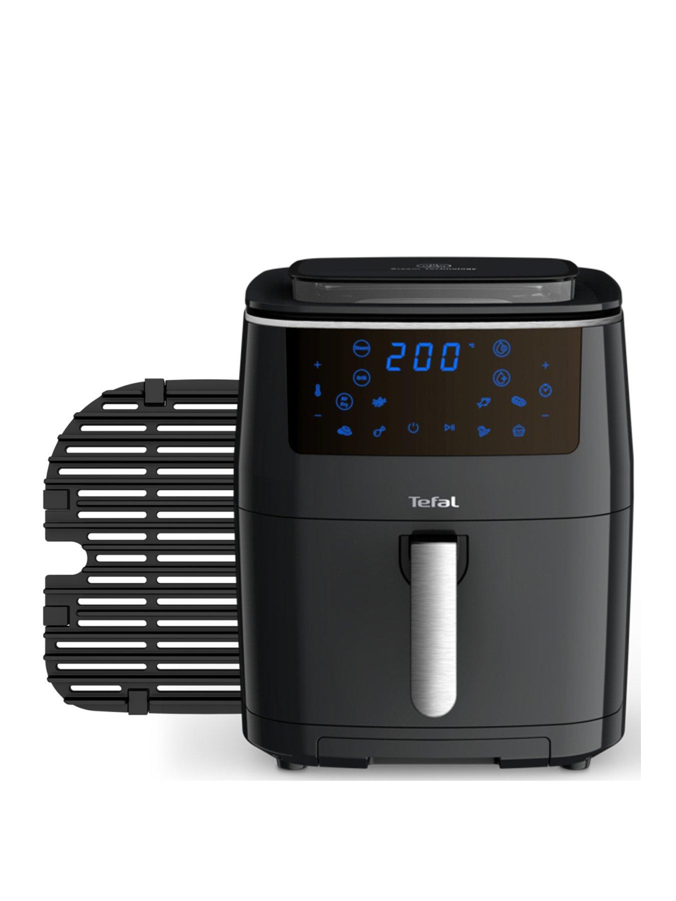 Product photograph of Tefal Easy Fry 3in1 Air Fryer Grill Amp Steamer With 7in1 Programs Amp 3 Cooking Functions 6 2l from very.co.uk