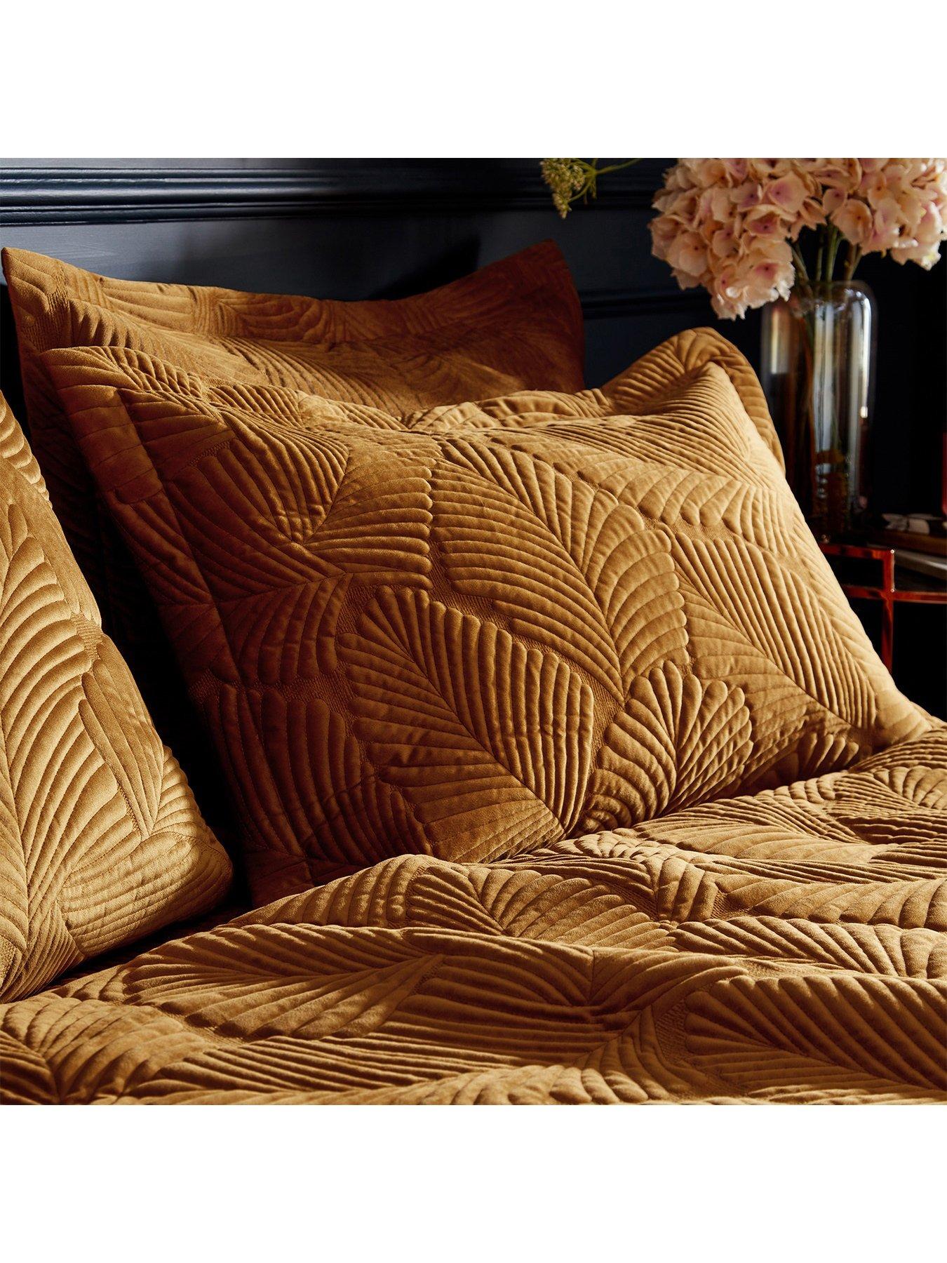 Paoletti Palmeria Duvet Set Gold Sb Very.co.uk