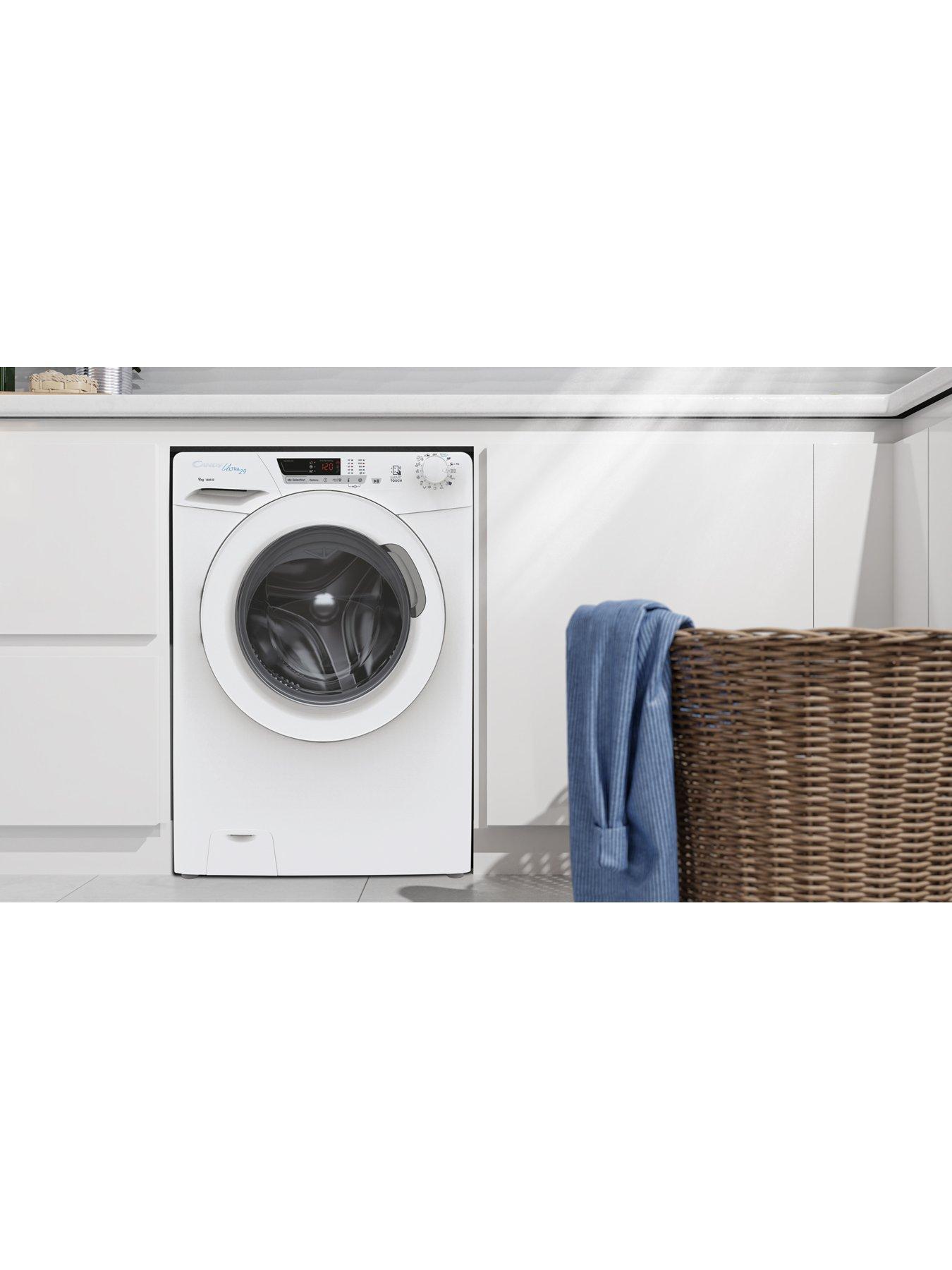 Image 6 of 7 of Candy Ultra HCU1492DE 9kg Load, 1400rpm Spin&nbsp;Freestanding Washing Machine,&nbsp;Android App Enabled, Eco Cycles, Water &amp;&nbsp;Energy auto sensing - White