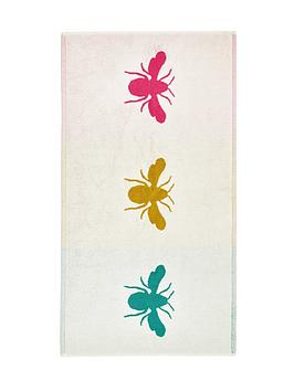 Product photograph of Joules Rainbow Bee Bath Mat Multi from very.co.uk