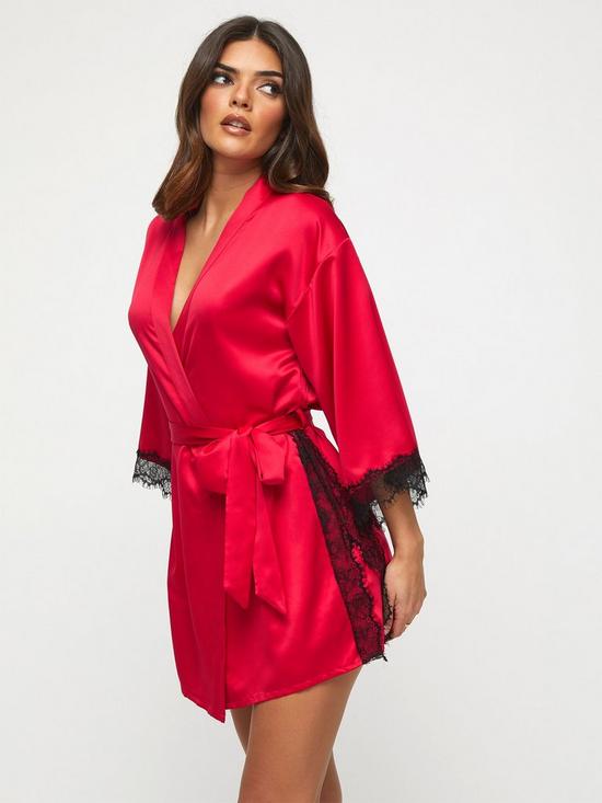 front image of ann-summers-nightwear-amp-loungewear-cherryann-planet-robe-bright-red