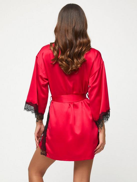 stillFront image of ann-summers-nightwear-amp-loungewear-cherryann-planet-robe-bright-red