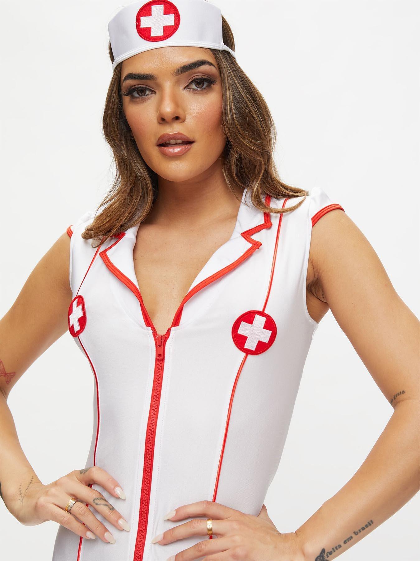 Ann Summers Role Play Hospital Hottie Nurse Outfit - White