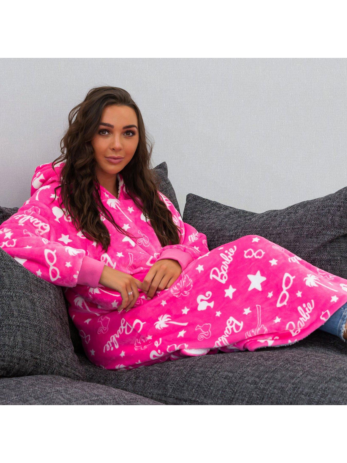 Image 3 of 6 of Barbie Stars Wearable Fleece Hoodie Large - Multi
