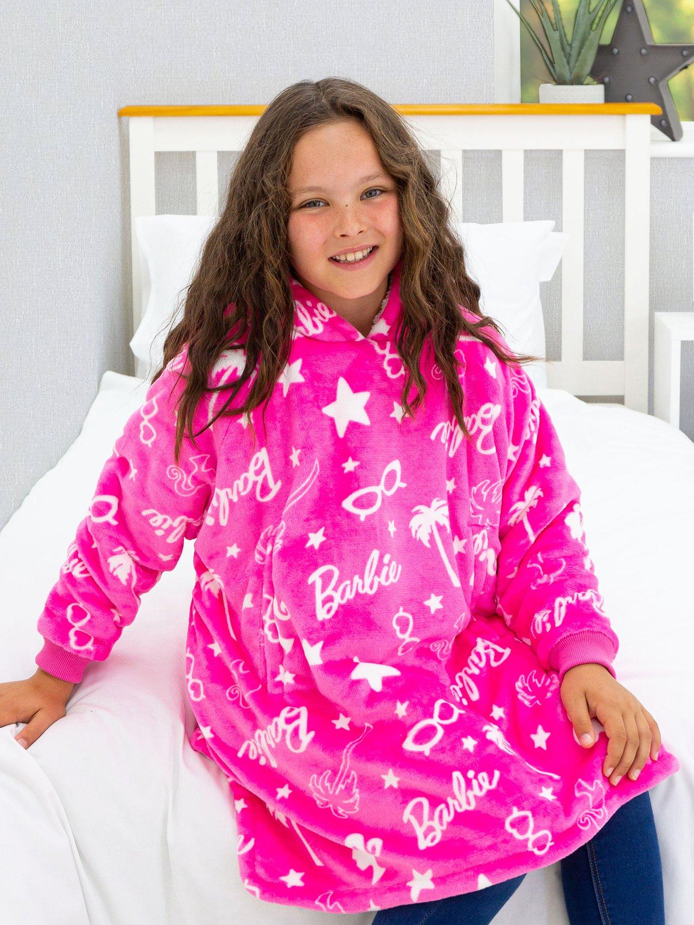 Barbie Stars Wearable Fleece Hoodie Medium - Multi