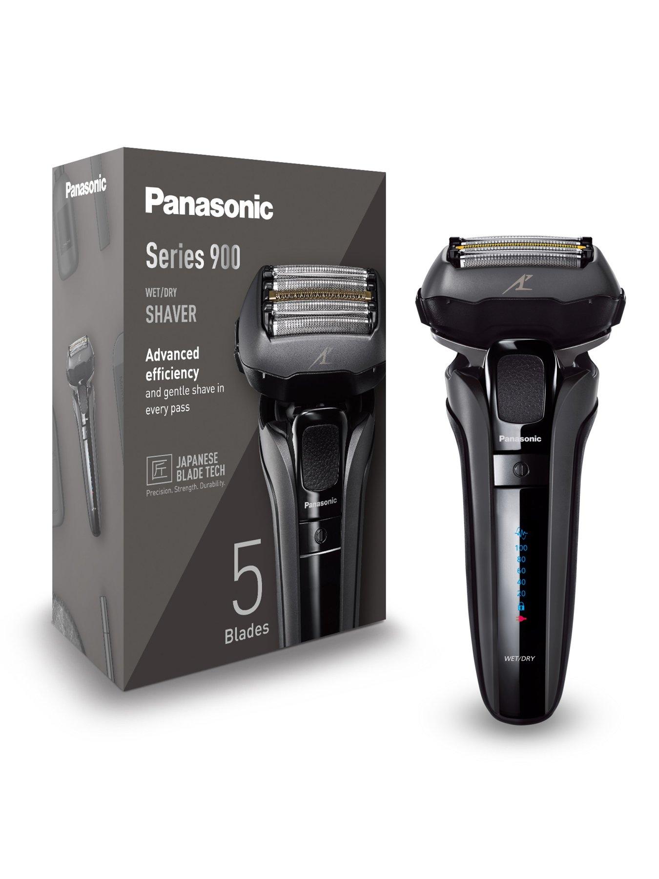 Panasonic ES-LV6U Wet & Dry 5-Blade Electric Shaver for Men with ...