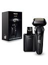 Image thumbnail 2 of 4 of Panasonic ES-LS9A Wet &amp; Dry 6-Blade Electric Shaver for Men - Precise Clean Shaving with Cleaning &amp; Charging Stand