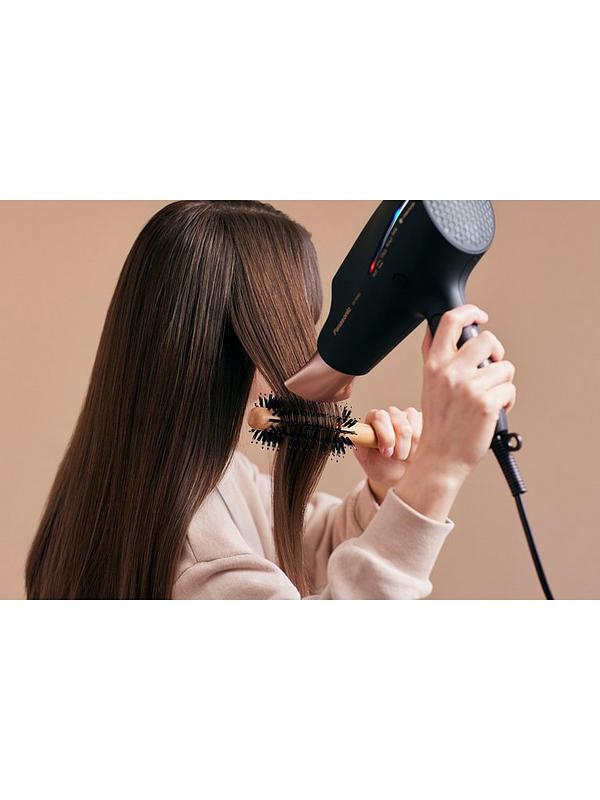 Image 4 of 5 of Panasonic EH-NA9J Advanced Folding Hair Dryer with Diffuser, Nanoe &amp; Double Mineral Technology - Reduces Damage and Split Ends