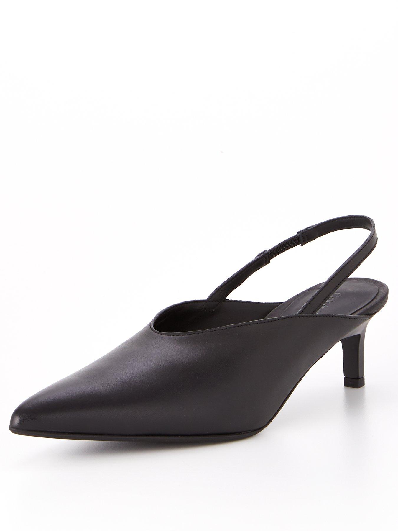 Calvin klein hot sale slingback heels