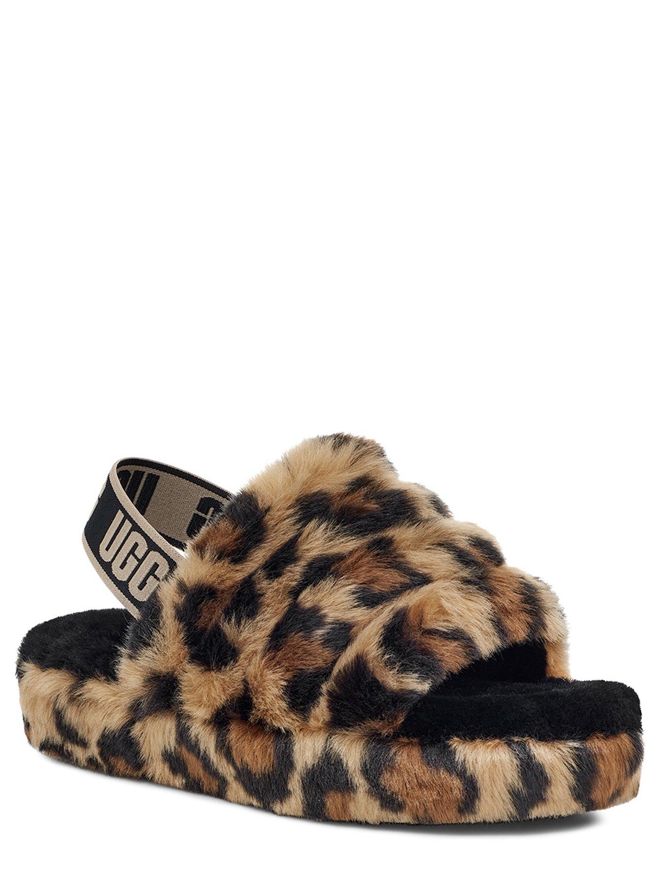 leopard print ugg slippers