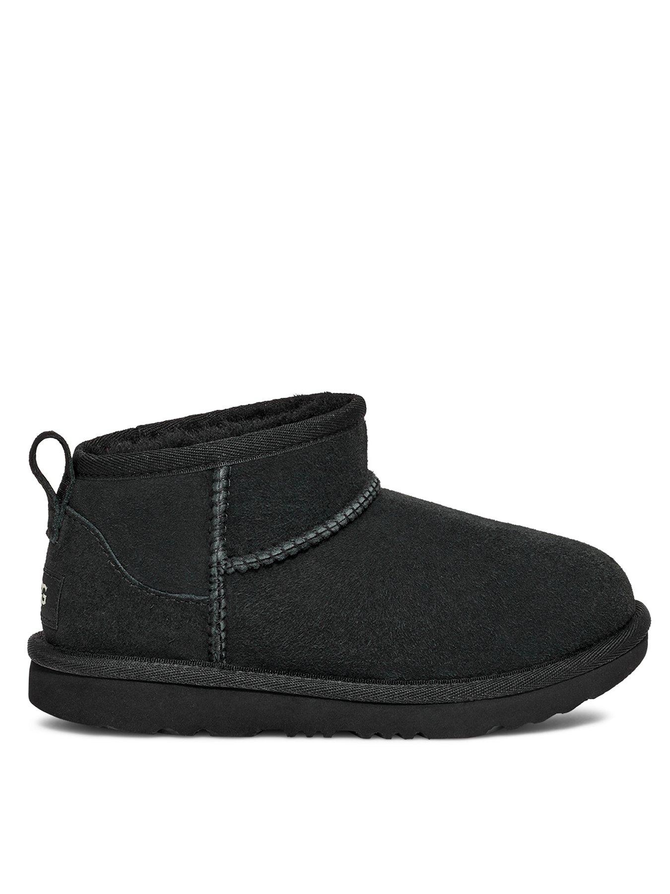 UGG Kids Classic Ultra Mini Classic Boot - Black