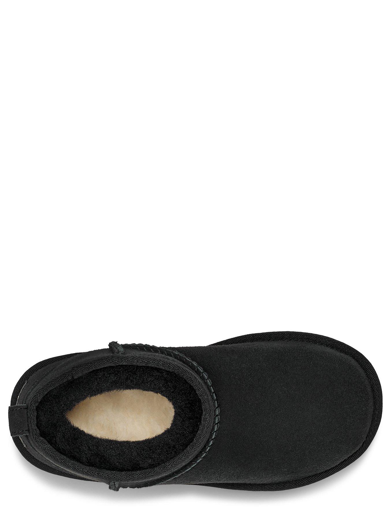 Image 4 of 5 of UGG Kids Classic Ultra Mini Classic Boot - Black