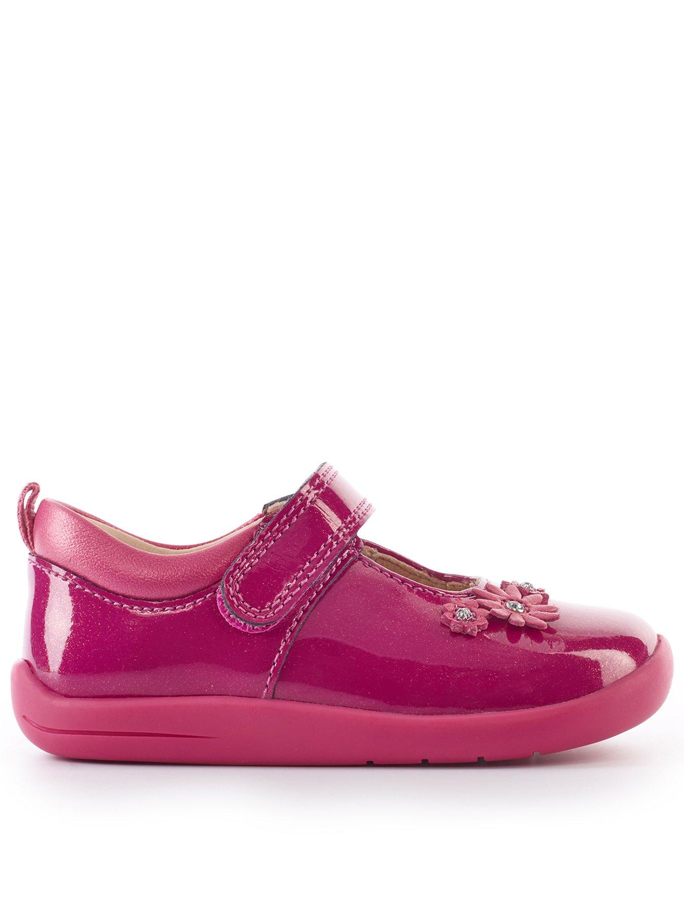 Pink sparkly little girl sales shoes