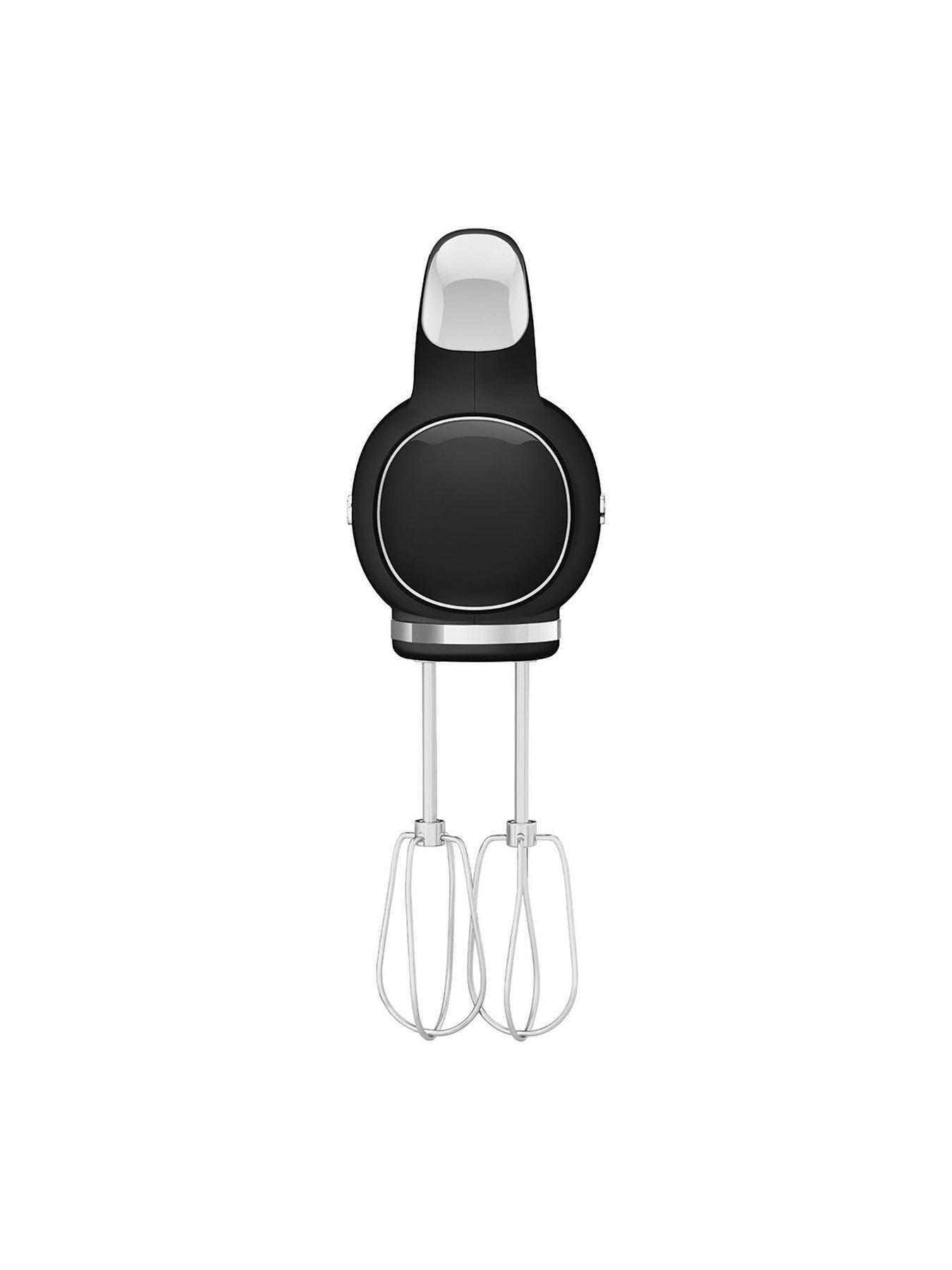 Image 2 of 6 of Smeg HMF01 Retro Style Hand Mixer with Turbo Function, 250W - Black