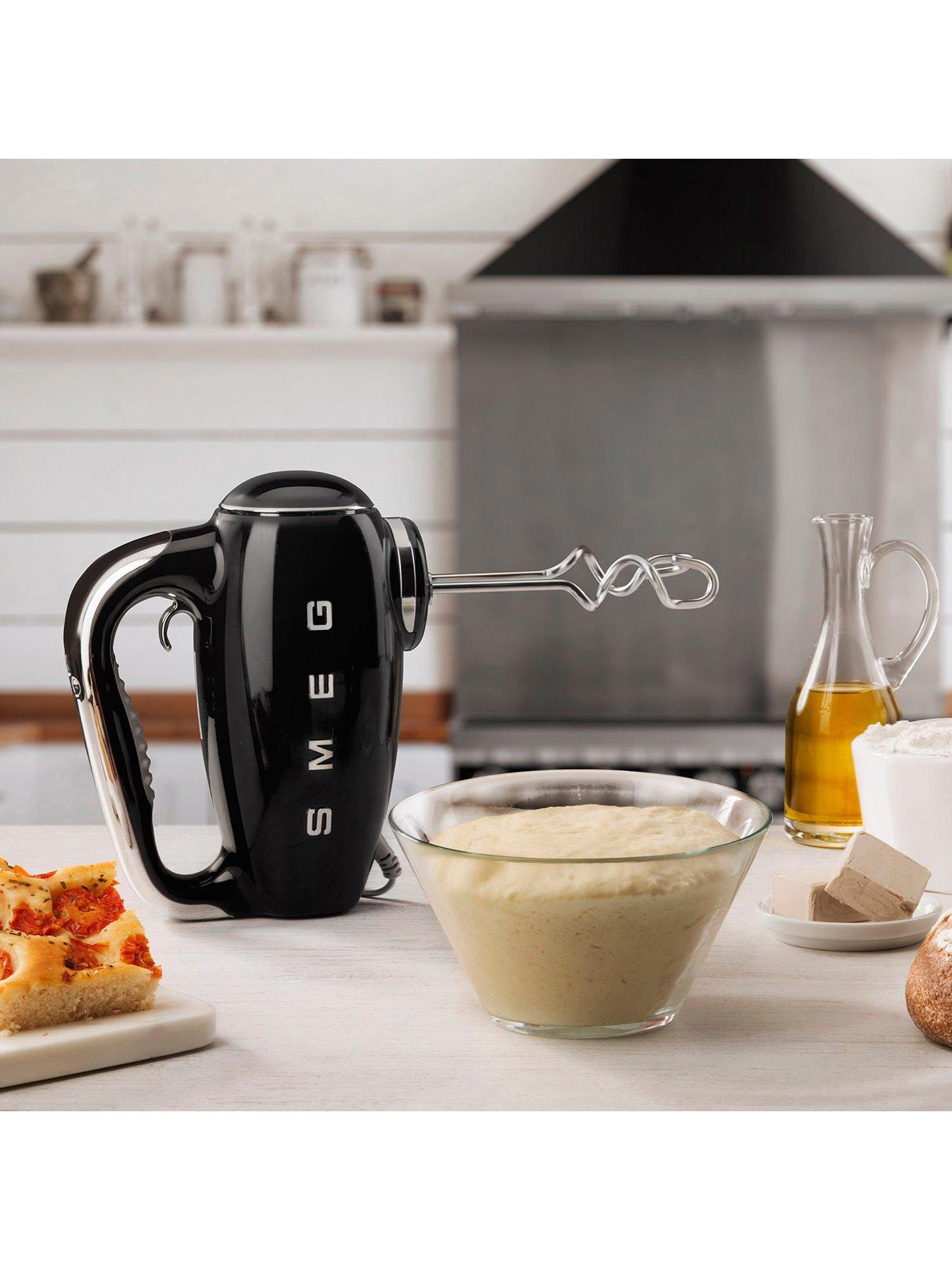 Image 5 of 6 of Smeg HMF01 Retro Style Hand Mixer with Turbo Function, 250W - Black