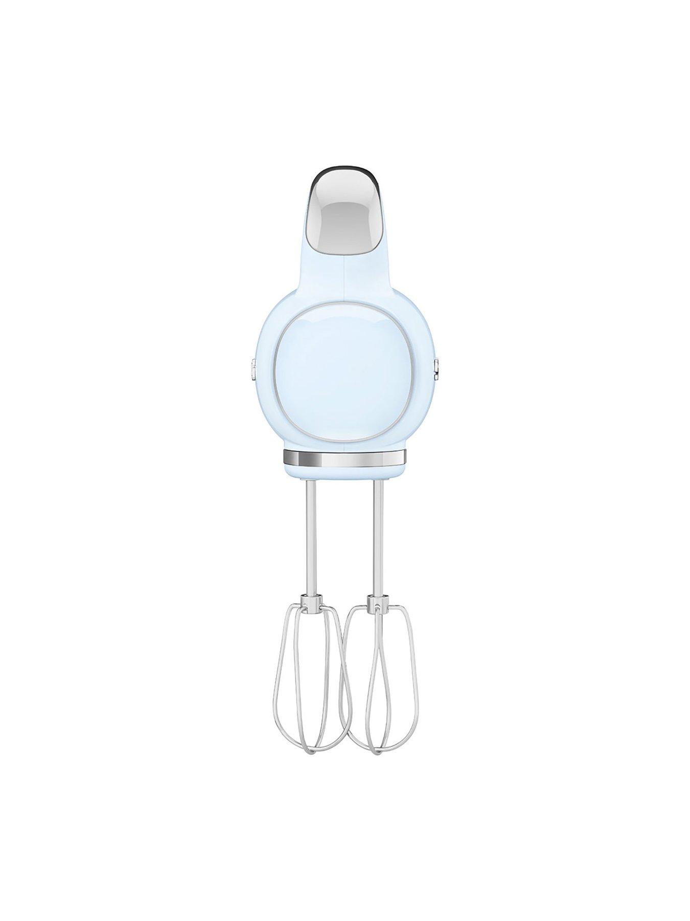 Image 2 of 6 of Smeg HMF01 Retro Style Hand Mixer with Turbo Function, 250W - Pastel Blue