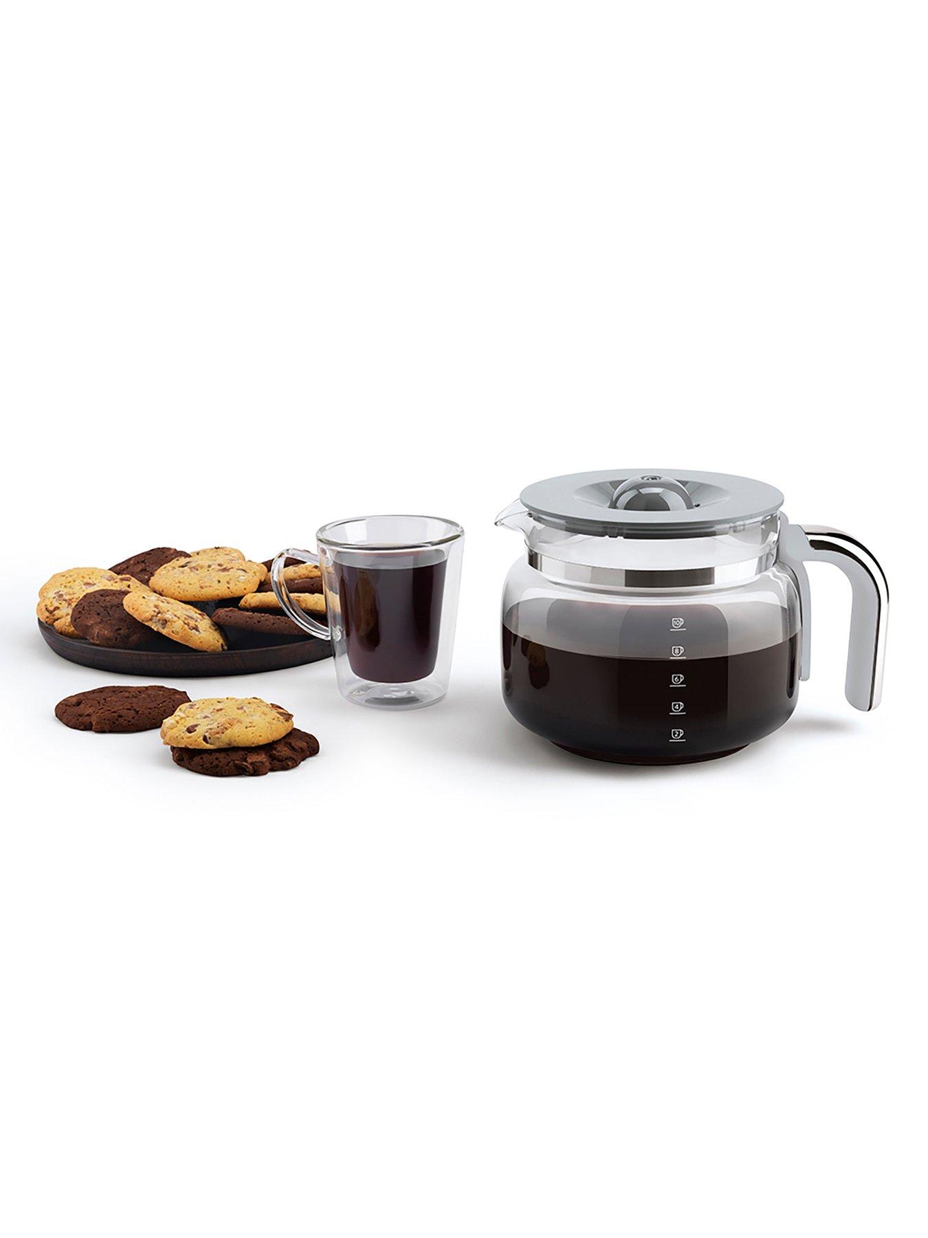 Image 4 of 6 of Smeg DCF02 Retro Style Drip Coffee Machine, 1.4 Litre Tank- Cream
