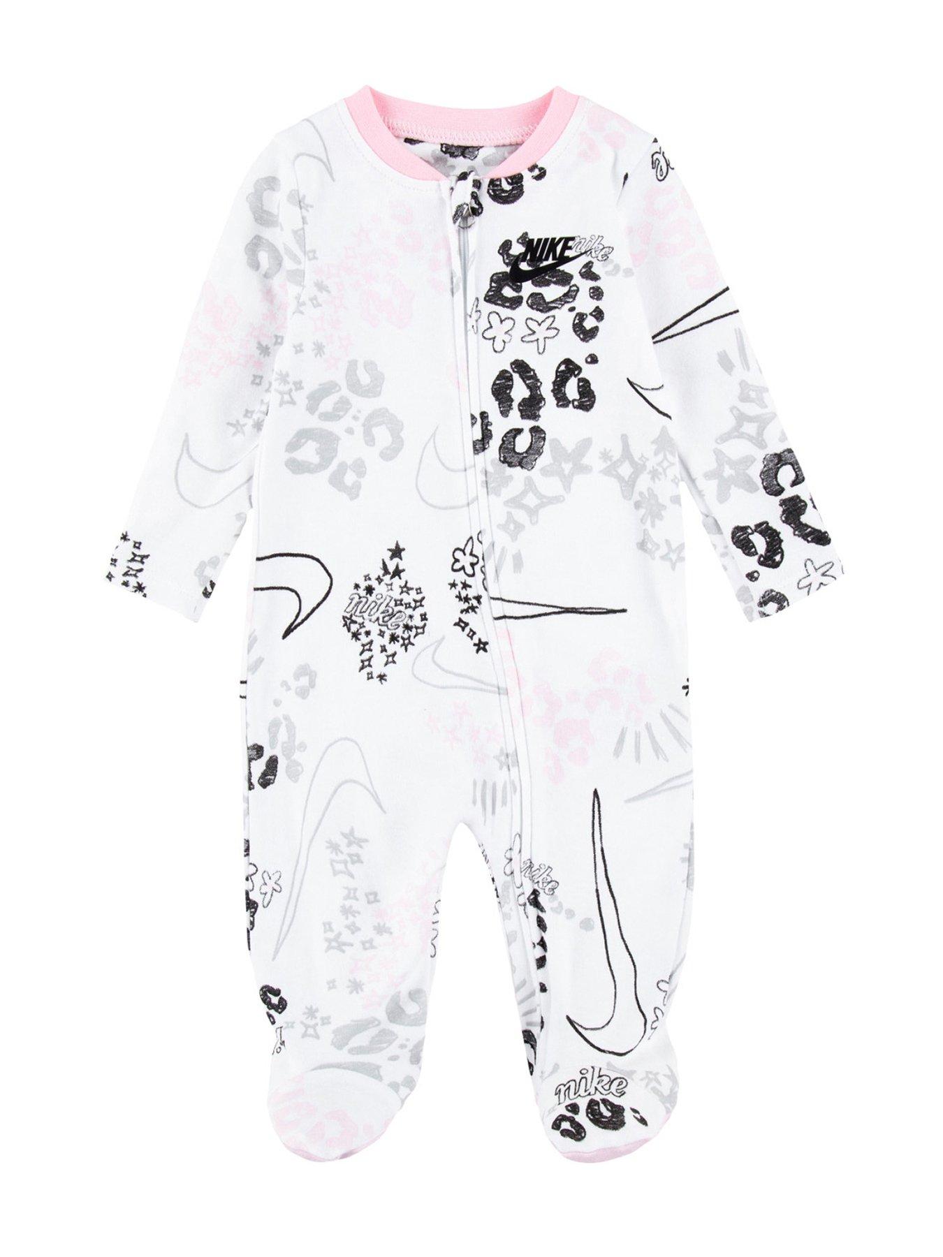 Nike Baby Girls Doodle Dreamer All In One White very