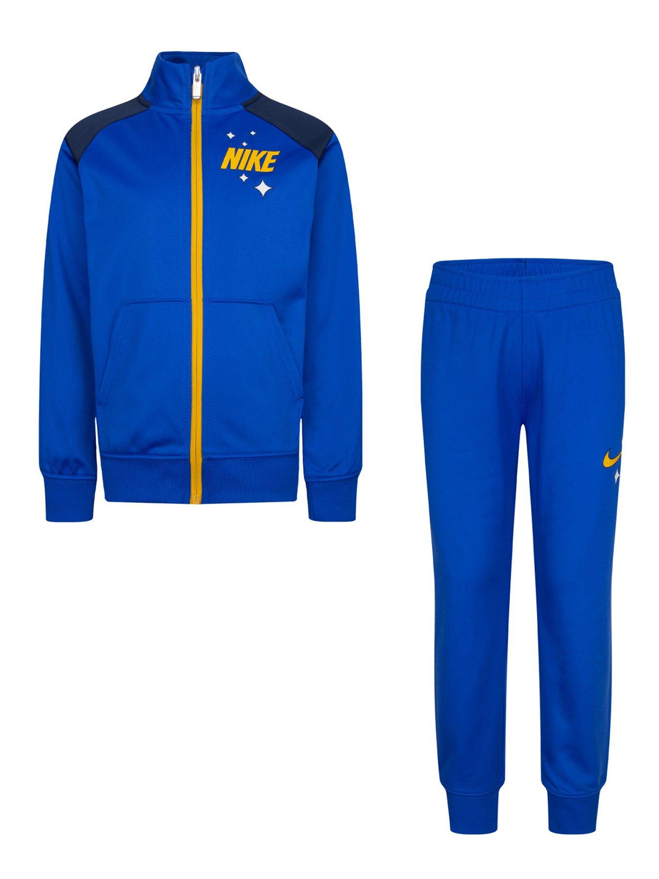 Nike Kids Boys All Day Play Tricot Tracksuit Bright Blue very.co.uk