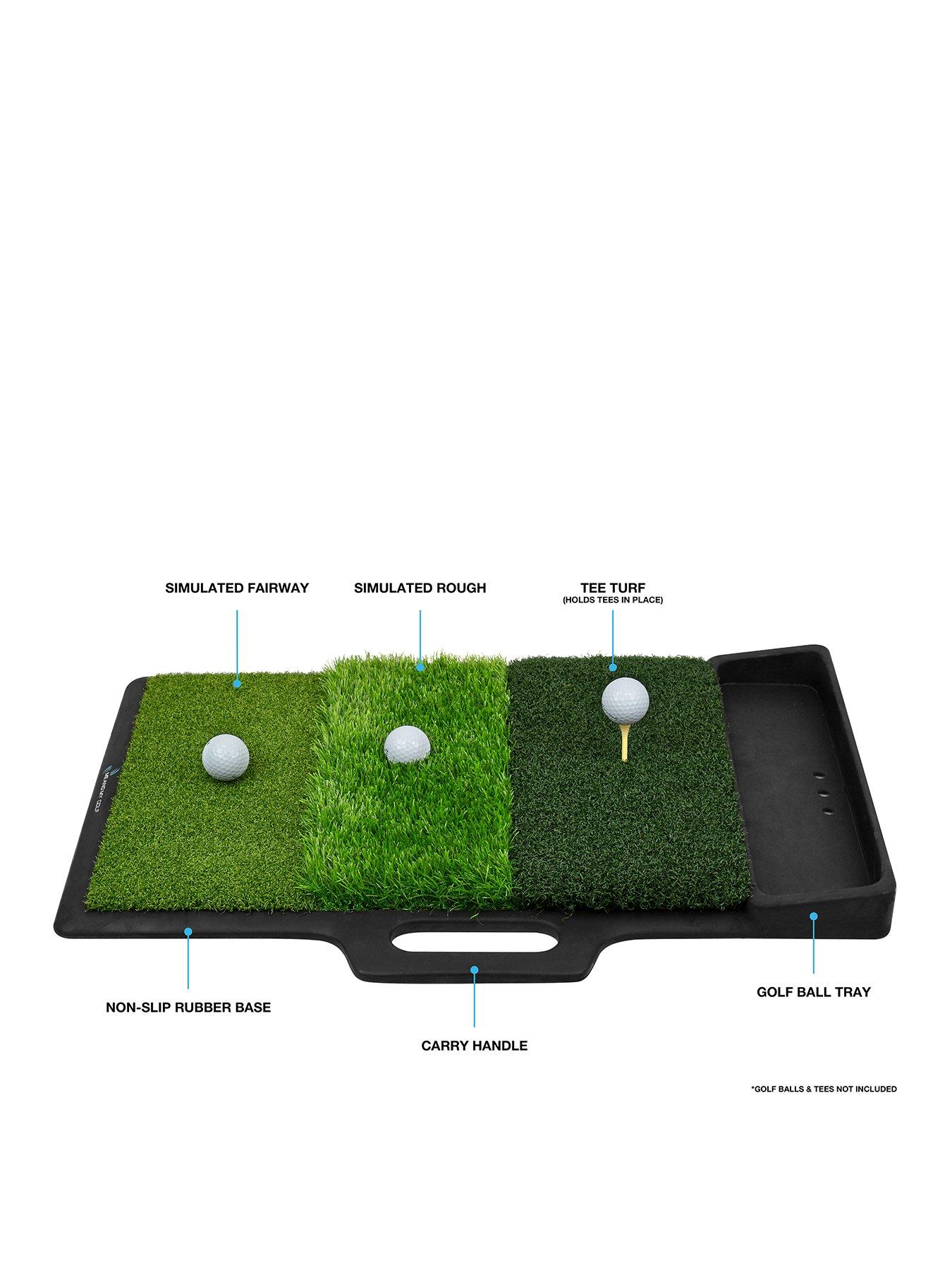 Image 2 of 8 of Me and My Golf Tri Turf Golf Hitting Mat