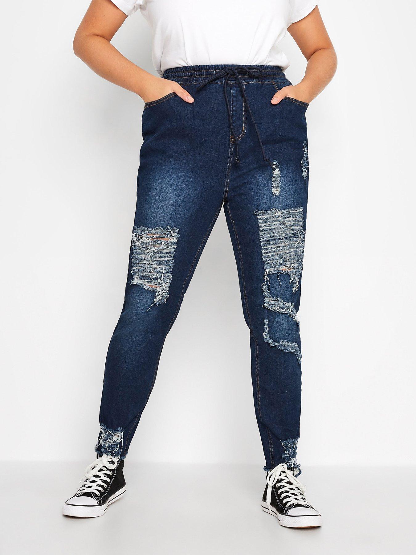 Navy Blue 44                  EU SMF Jeggings & Skinny & Slim discount 73% WOMEN FASHION Jeans Embroidery 