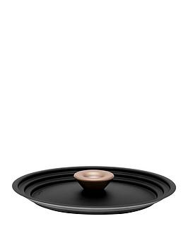 Product photograph of Meyer Accent Medium Universal Stainless Steel Pan Lid Ndash 20-22-24 Cm from very.co.uk