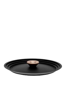 Product photograph of Meyer Accent Hard Anodised Large Universal Pan Lid from very.co.uk
