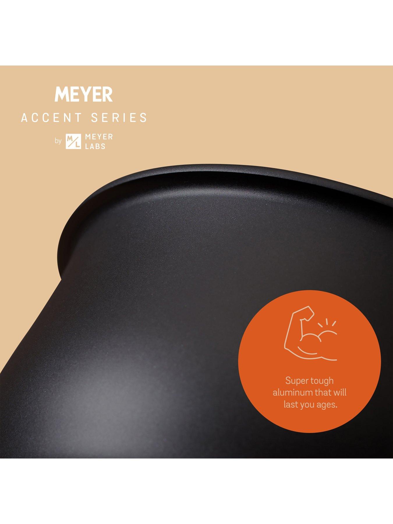 Image 7 of 7 of MEYER Accent Hard Anodised Ultra-Durable 6-Piece Essential Pots and Pans Set