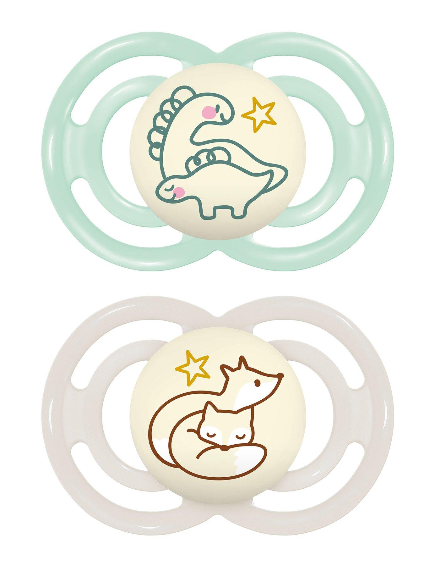 undefined Perfect Night 6+Months 2 pack Soothers- Unisex