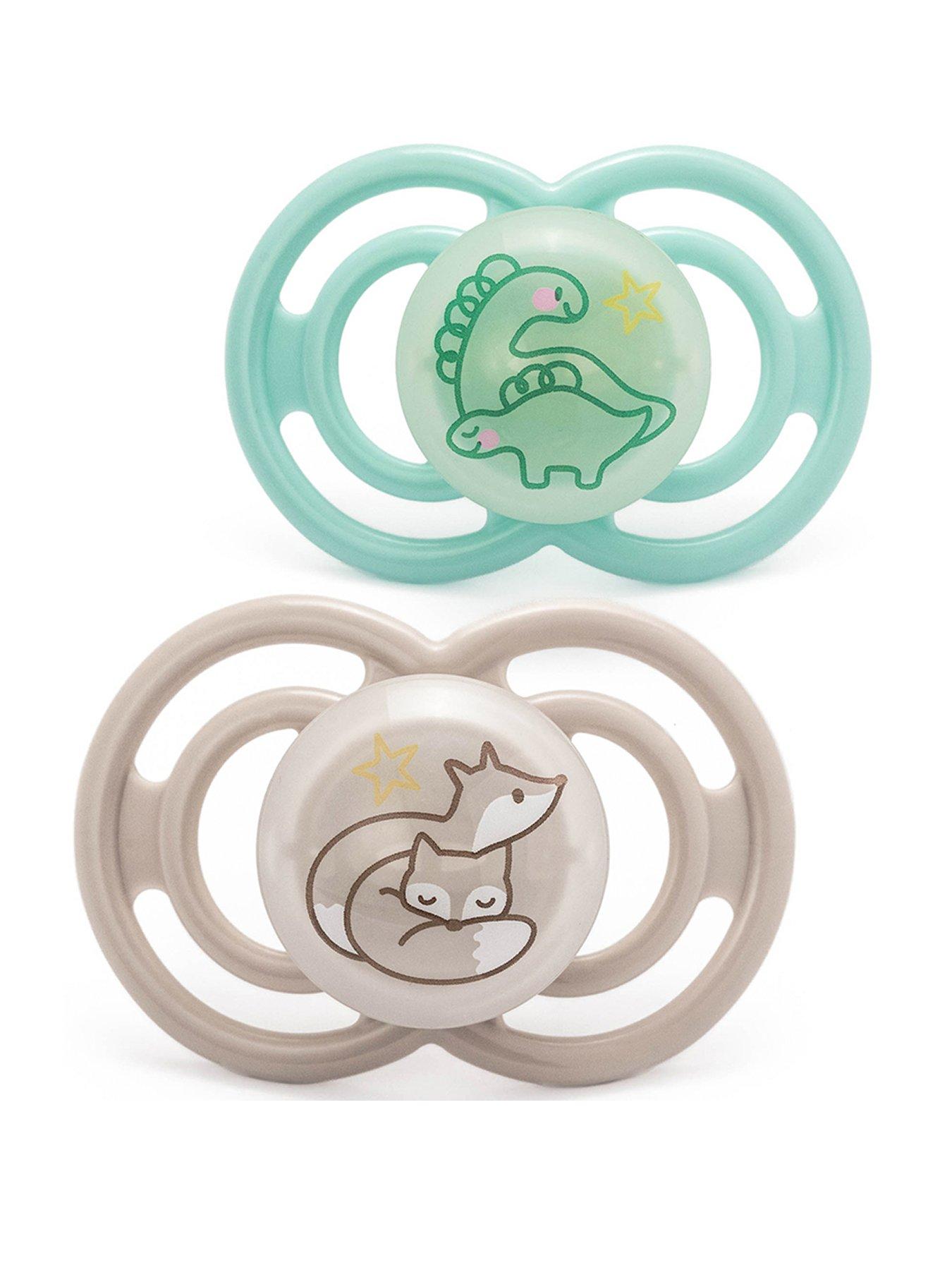 undefined Perfect Night 6-18m Soother 2Pk - Unisex