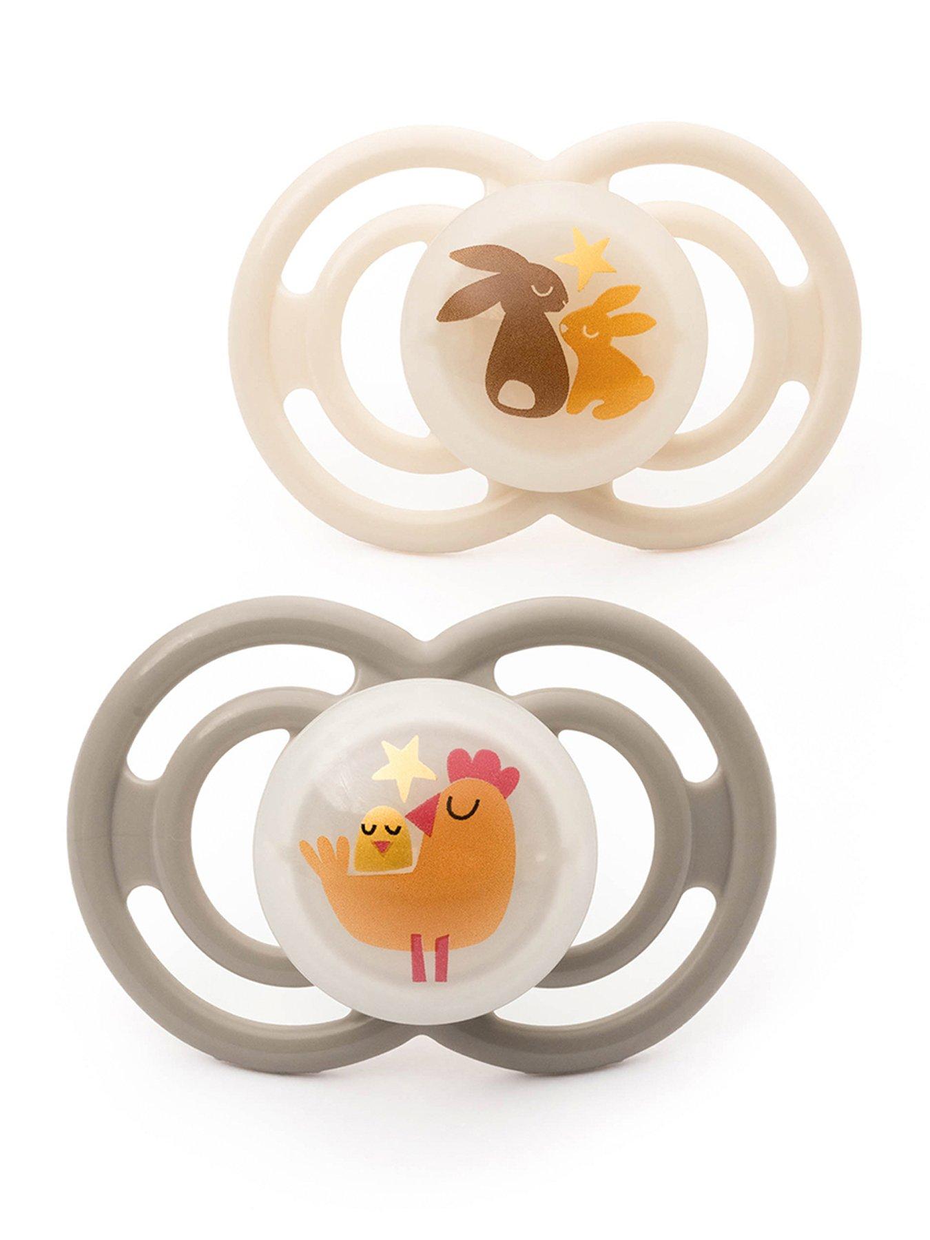 MAM Perfect Night 18-36M Soother 2pk - Unisex
