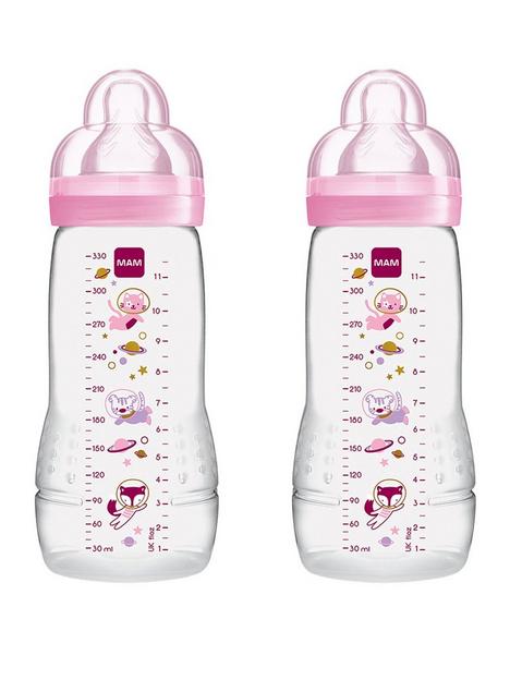 mam-ea-330ml-2-pack-baby-bottle-set--pink