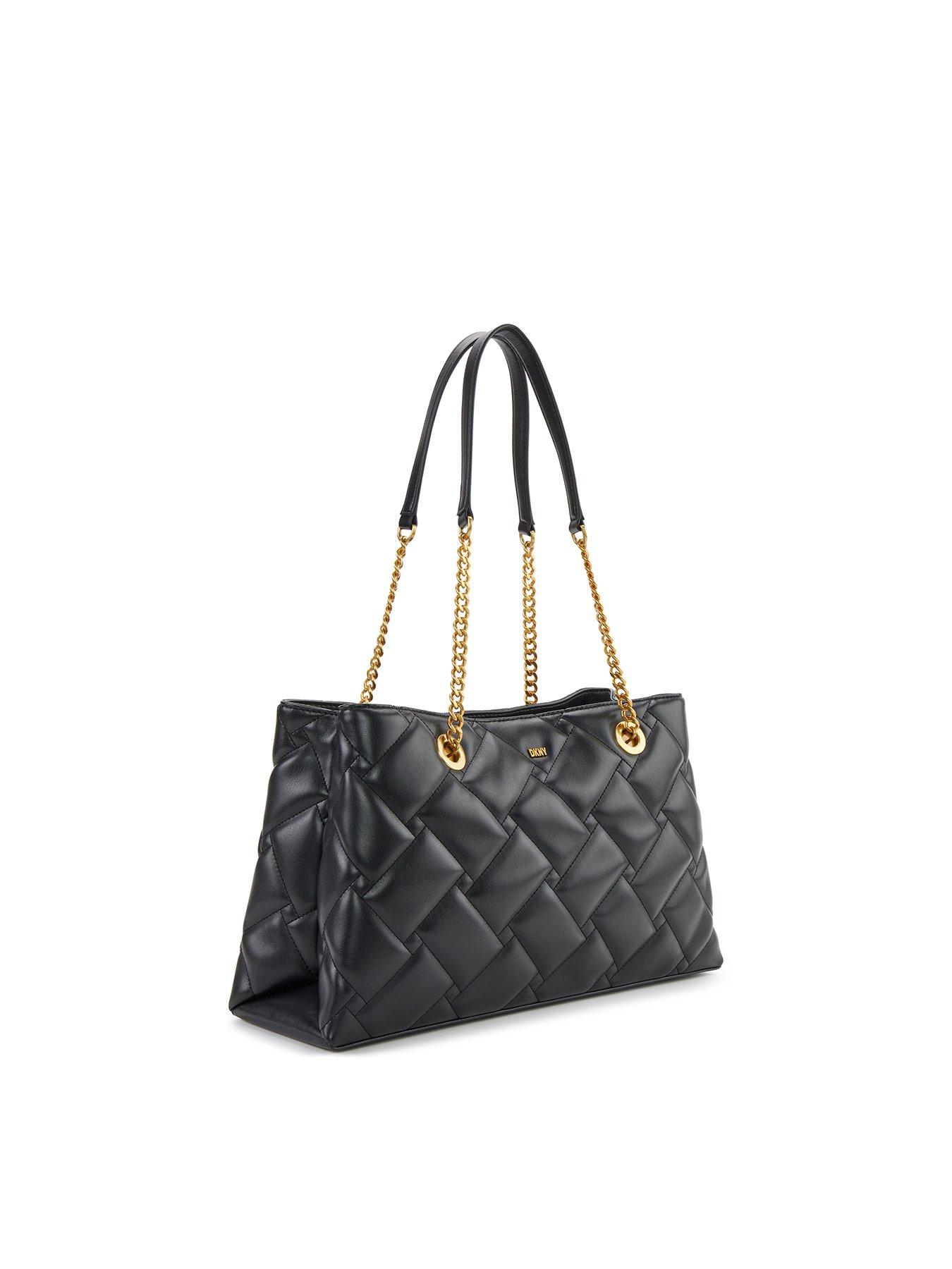 Dkny quilted store tote bag