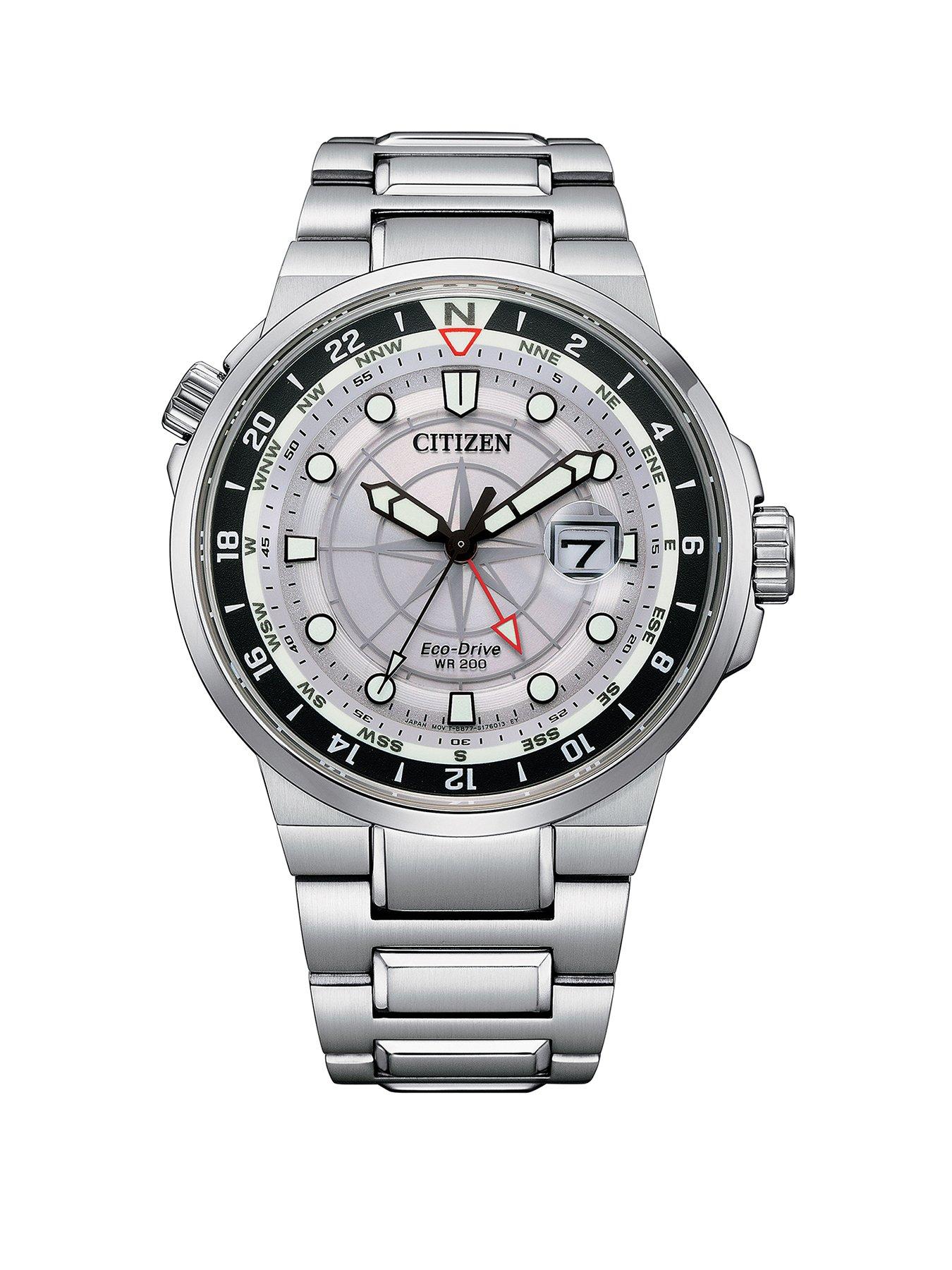 undefined Gents Eco-Drive Promaster GMT Watch