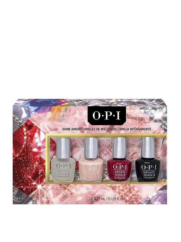 Image 1 of 5 of OPI Jewel Be Bold Collection, Infinite Shine 4-Piece Mini-Pack (Iconics)