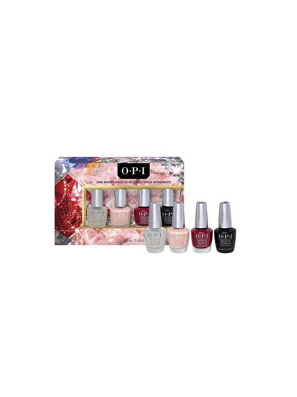 Image 2 of 5 of OPI Jewel Be Bold Collection, Infinite Shine 4-Piece Mini-Pack (Iconics)