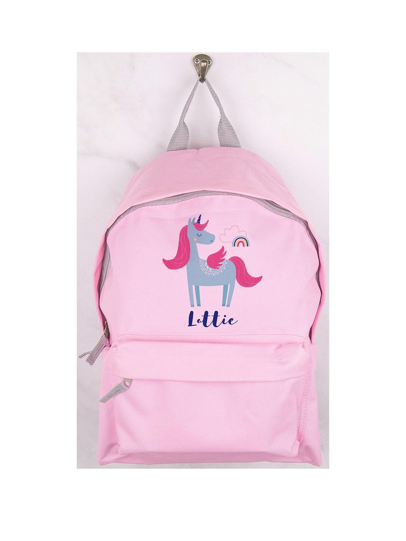 Unicorn discount personalised backpack