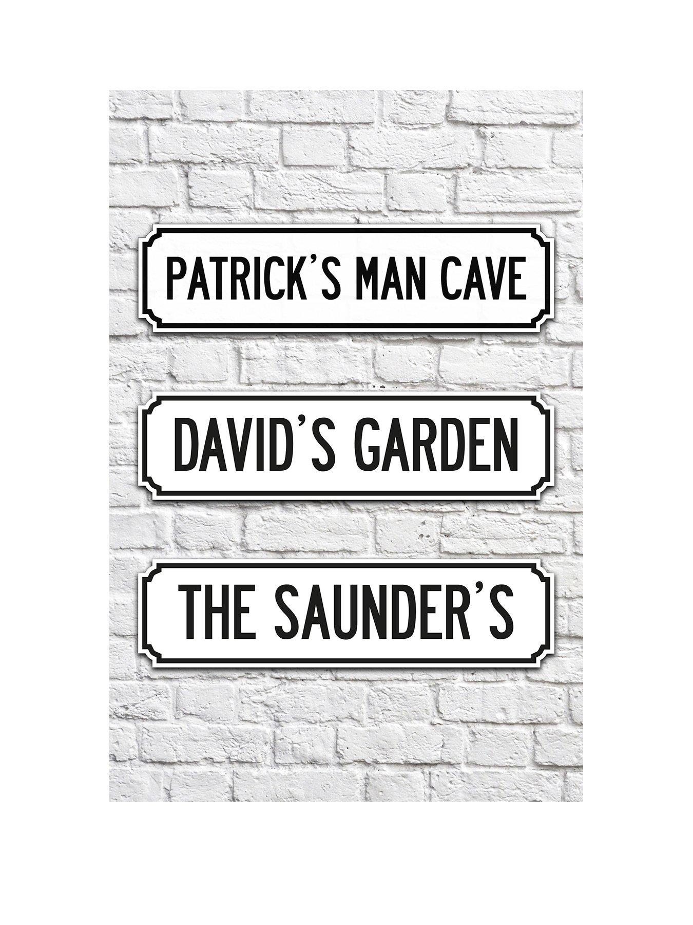 undefined Personalised Vintage Road Sign