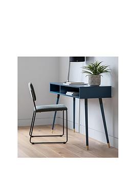 Product photograph of Gallery Watson Console Table - Blue from very.co.uk