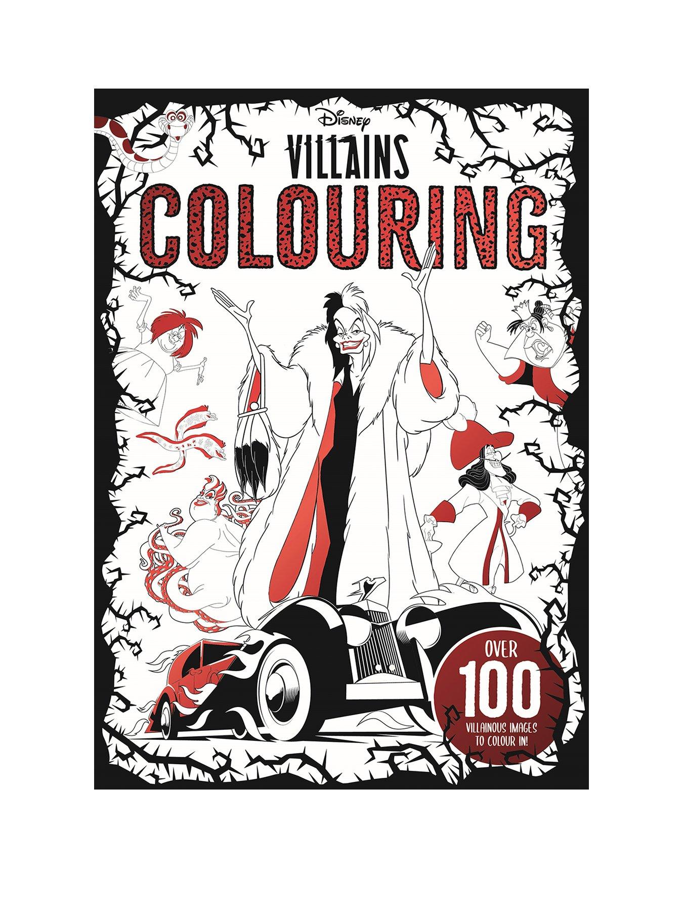 Disney Villains Colouring