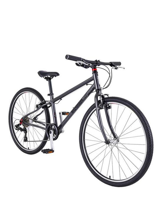 front image of squish-lightweight-26-wheel-15-frame-childrens-hybrid-bike-grey