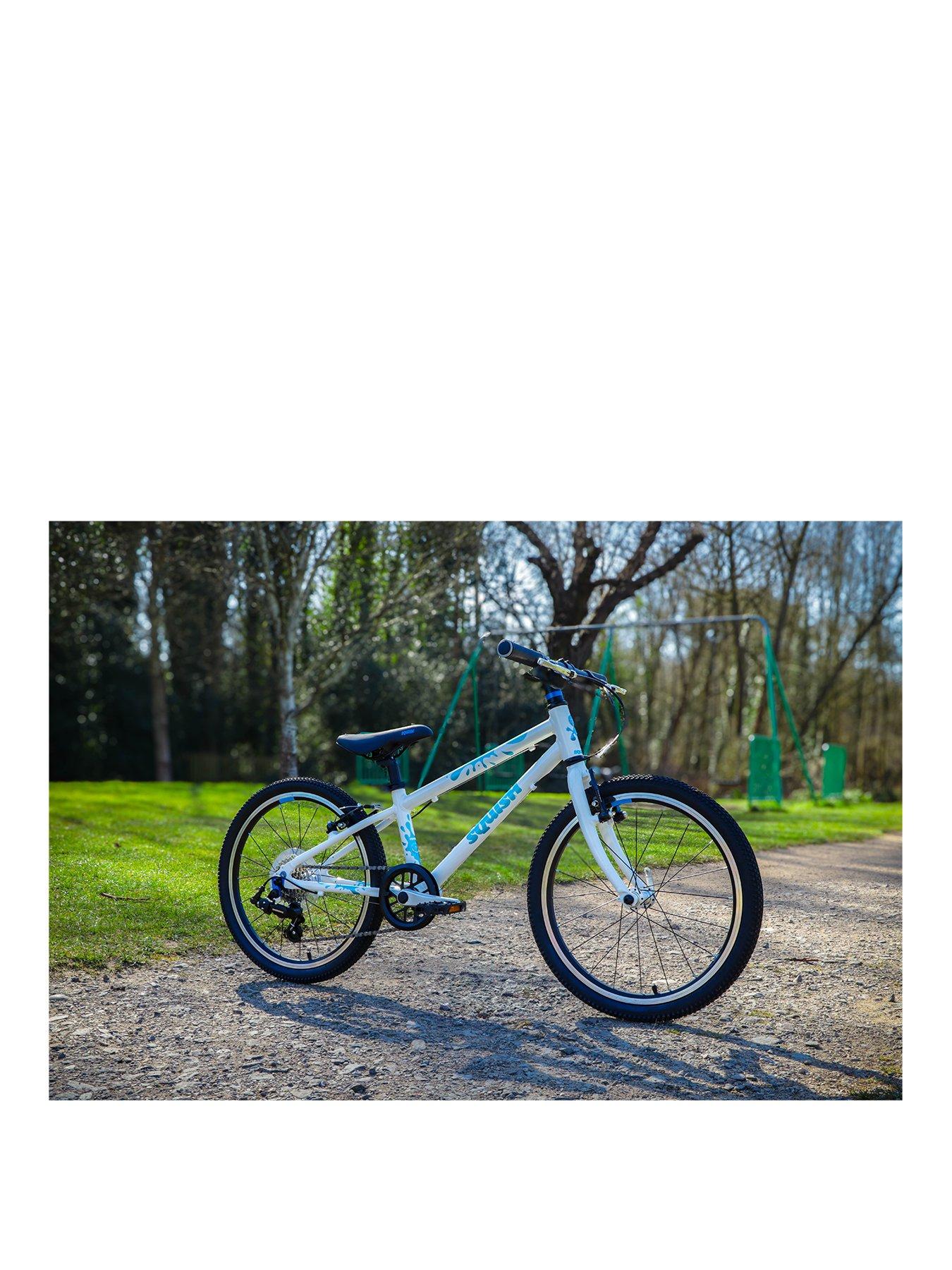 Image 2 of 7 of Squish Squish 20" White/Blue Kids Bike