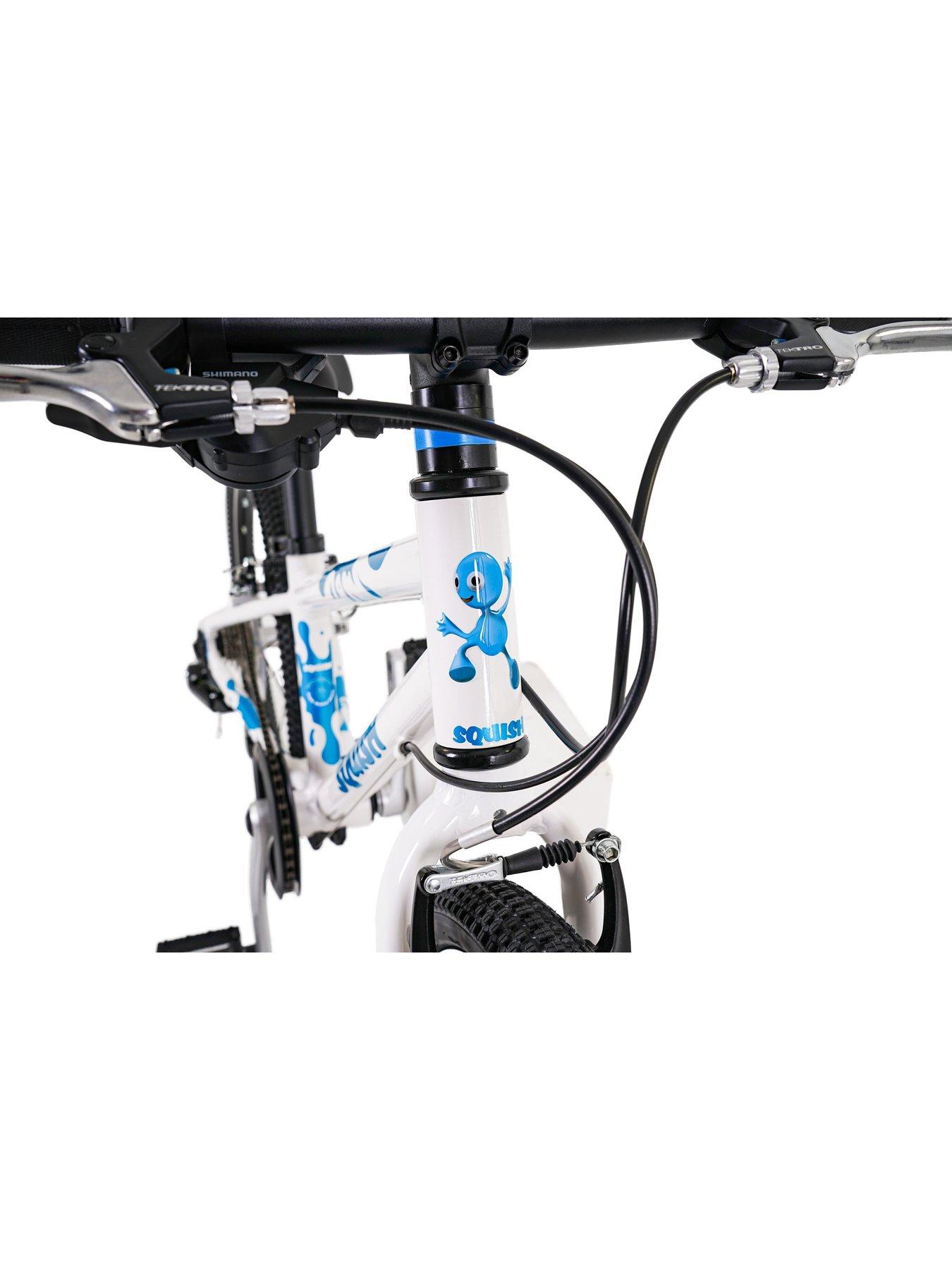 Image 4 of 7 of Squish Squish 20" White/Blue Kids Bike