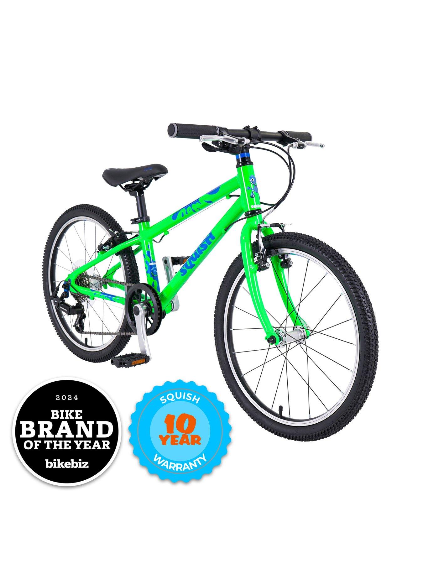 Image 3 of 7 of Squish Squish 20" Green Kids Bike